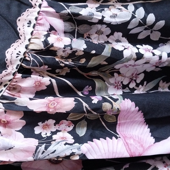 Nwt Rachel Zoe Black Floral Maxi Skirt - Picture 5 of 17